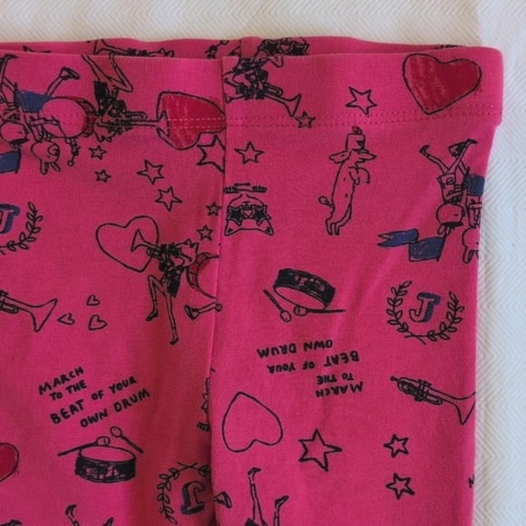 joe fresh 2-pack stretch cotton leggings bundle lot 3-6 months baby girl - Picture 6 of 7